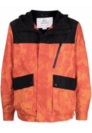 Woolrich tie-dye padded jacket - Arancione