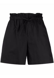 Woolrich paperbag-waist drawstring shorts - Nero