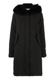 Woolrich Keystone hooded parka coat - Nero