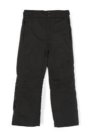 Woolrich Kids logo-print padded ski trousers - Nero