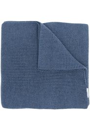 Woolrich ribbed knitted scarf - Blu