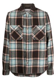 WOOLRICH Camicia a quadri Alaskan Melton - Marrone