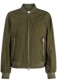 Woolrich Summer zip-up bomber jacket - Verde