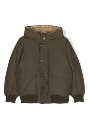 Woolrich Kids Bomber con bottoni - Verde