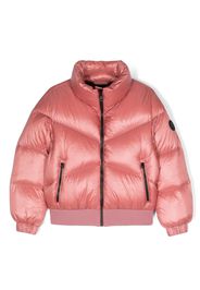 Woolrich Kids Piumino Aliquippa con zip - Rosa