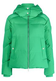 Woolrich detachable-hood padded jacket - Verde