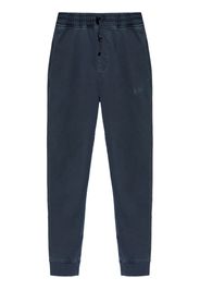 Woolrich embroidered-logo track pants - Blu