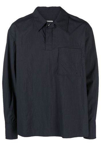 Wooyoungmi long-sleeve classic shirt - Blu