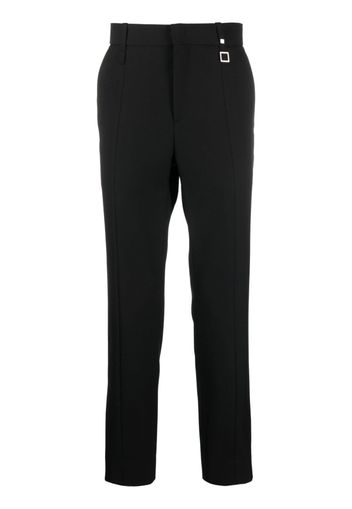 Wooyoungmi mid-rise wool tailored trousers - Nero