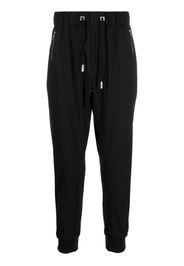 Wooyoungmi drawstring tapered-leg trousers - 974B BLACK