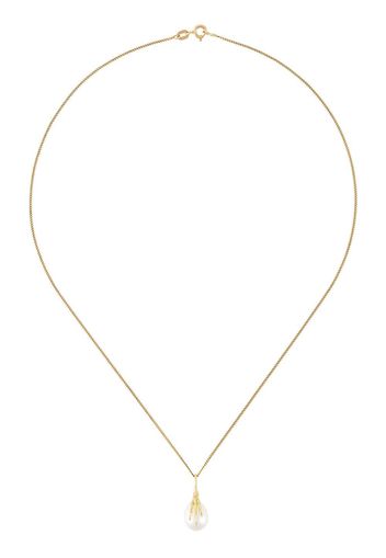 Wouters & Hendrix Gold Collana di perle con pendente in oro 18kt - Effetto metallizzato