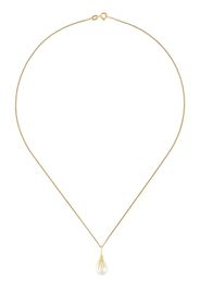 Wouters & Hendrix Gold Collana di perle con pendente in oro 18kt - Effetto metallizzato