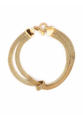 Wouters & Hendrix Serpentine flat chain knot bracelet - Oro