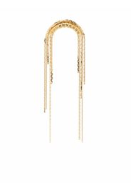 Wouters & Hendrix Serpentine falling chains earrings - Oro