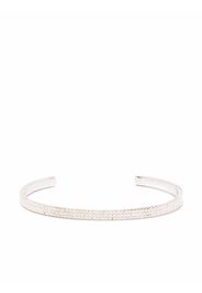 Wouters & Hendrix chain-texture bangle bracelet - Argento