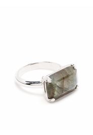 Wouters & Hendrix crystal-embellished band ring - Verde