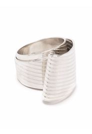 Wouters & Hendrix Serpentine statement wave ring - Argento