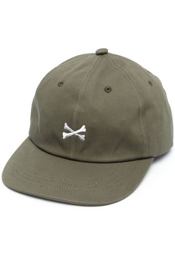 WTAPS Cappello da baseball con ricamo - Verde