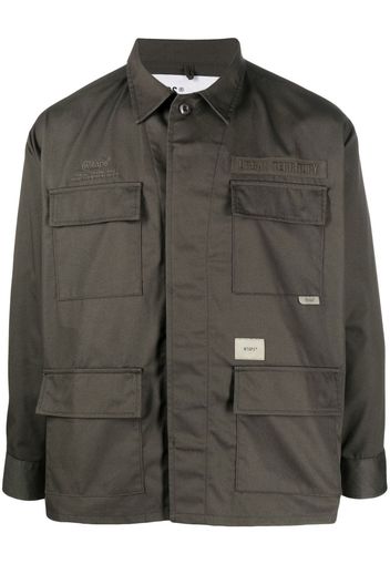 WTAPS Giacca-camicia con tasche - Verde