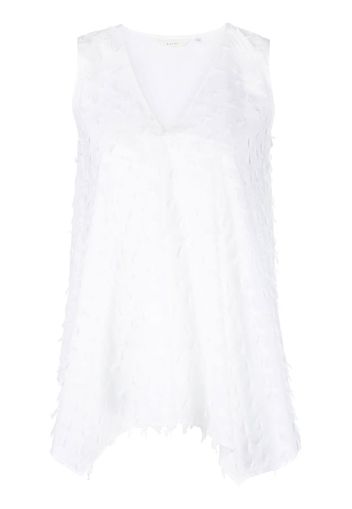 Xacus Top smanicato - Bianco