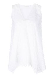 Xacus Top smanicato - Bianco