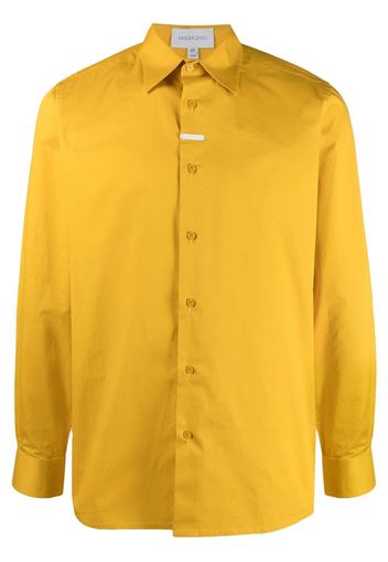 Xander Zhou Camicia con applicazione - Giallo