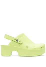 XOCOI slingback clog mules - Verde