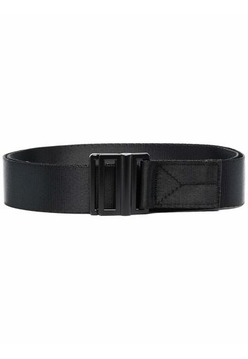 Y-3 ADIDAS logo print utility belt - Nero