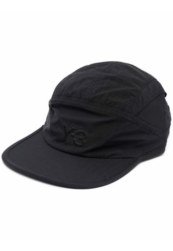 Y-3 ADIDAS logo print running cap - Nero