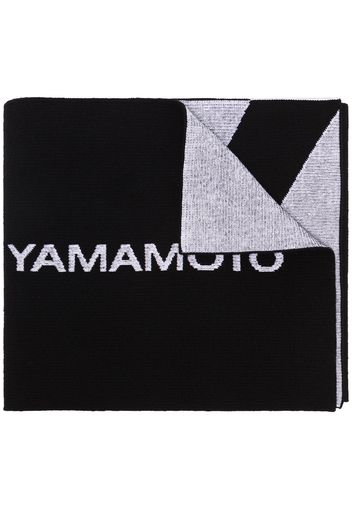 Y-3 Y3 LOGO SCARF BLACK - Nero