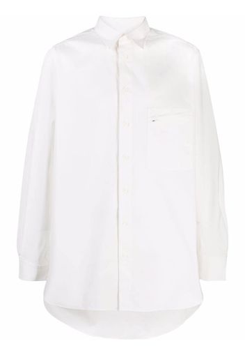 Y-3 button-up shirt - Bianco
