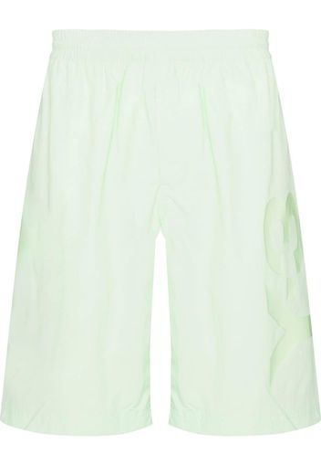 Y-3 logo-print swim shorts - Verde