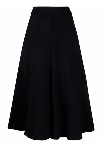 Y-3 flared high-waisted skirt - Nero