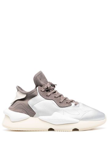 Y-3 Kaiwa high-top trainers - Argento