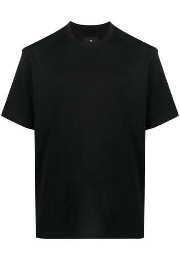 Y-3 logo-print short-sleeved T-shirt - Nero