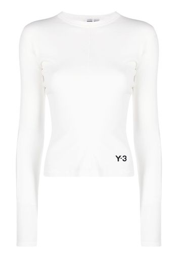 Y-3 T-shirt con stampa - Bianco