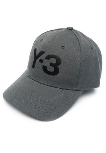 Y-3 embroidered-logo baseball cap - Grigio