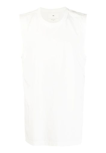 Y-3 oversized tank top - Bianco