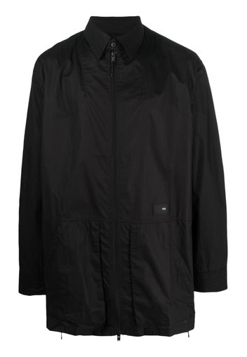 Y-3 zip-up bomber jacket - Nero