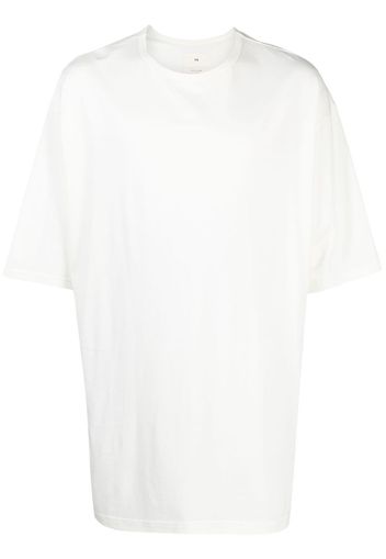 Y-3 logo-patch cotton T-shirt - Bianco