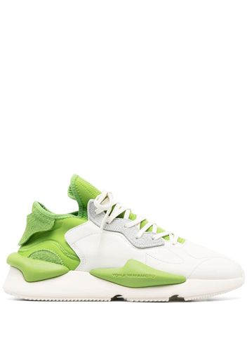 Y-3 Kaiwa panelled sneakers - Verde