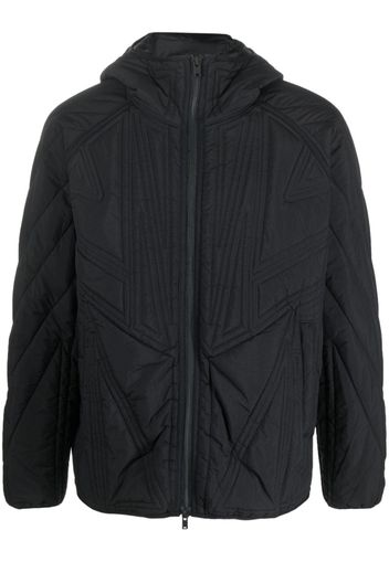 Y-3 hooded puffer jacket - Nero