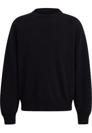 Y-3 crewneck cotton-blend jumper - Nero