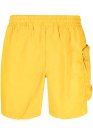 Y-3 cargo-pocket swim shorts - Giallo