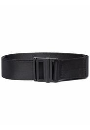 Y-3 logo-print belt - Nero