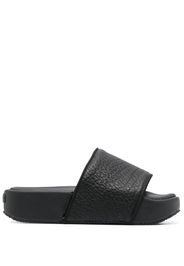 Y-3 flatform open-toe slides - Nero