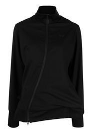 Y-3 asymmetric zip sweatshirt - Nero