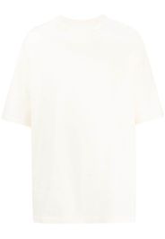 Y-3 short-sleeved jersey-knit T-shirt - Toni neutri