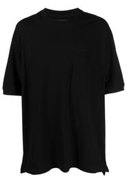 Y-3 logo-patch sleeve T-shirt - Nero