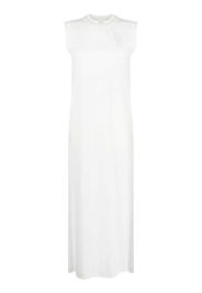 Y-3 3-stripes sleeveless dress - Bianco